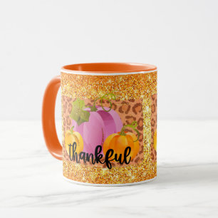 Thankful Autumn Customise Colour Mug