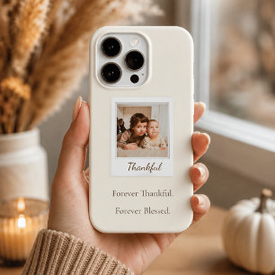 Thankful & Blessed Polaroid Photo   Custom Gift iPhone 15 Pro Case
