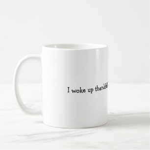 Thankful  coffee mug