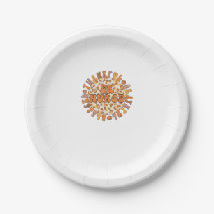 Thankful Emergency Nurse Thanksgiving ER Nurse  Paper Plate