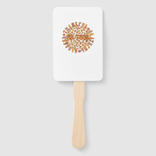 Thankful ER Tech Thanksgiving Emergency Room Tech Hand Fan