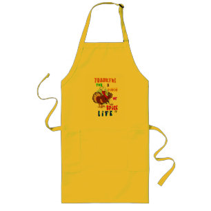 Thankful For A Pinch Of Spice In Life Long Apron