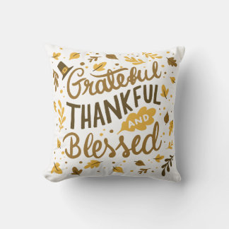 Thankful for Every Moment Cushion