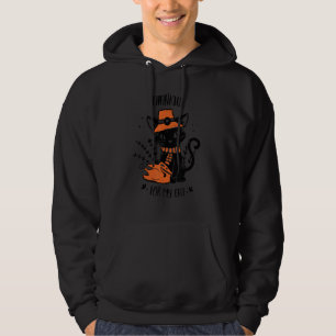 Thankful For My Cats Happy Thanksgiving Cat Hoodie