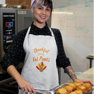 Thankful For My Fat Pants Standard Apron