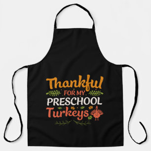 Thankful For My Preschool Turkeys – Teacher Apron