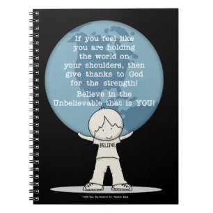 Thankful for Strength Notebook