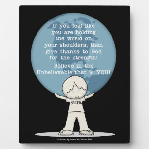 Thankful for Strength Plaque