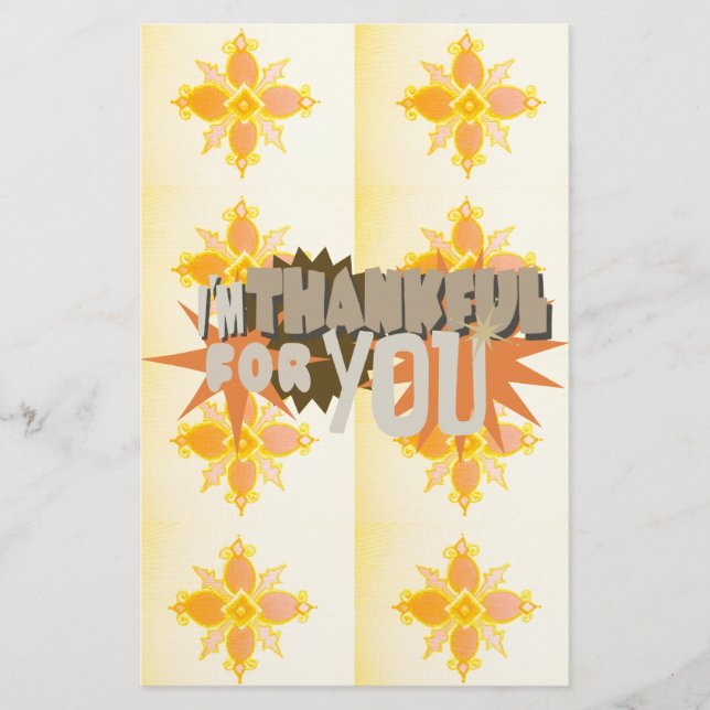 Thankful for you (Front)