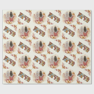 'Thankful For You' Thanksgiving Wrapping Paper