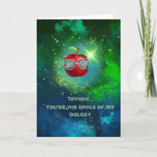 Thankful Galaxy Thank You Card
