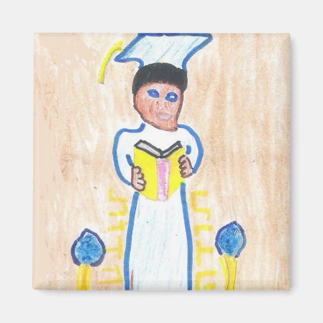 Thankful Graduate Magnet (Front)