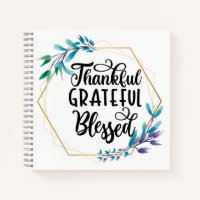 Thankful, Grateful and Blessed Poster