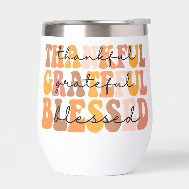 Thankful Grateful Blessed (Left)