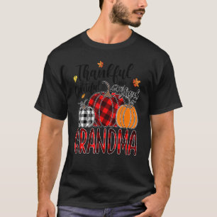 Thankful Grateful Blessed Grandma Pumpkin Truck Th T-Shirt