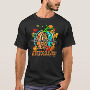 Thankful Grateful Blessed Meemaw Pumpkin Thanksgiv T-Shirt