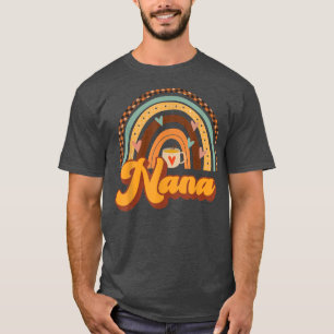 Thankful Grateful Blessed Nana Fall Autumn Hallowe T-Shirt