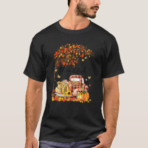 Thankful Grateful Blessed Pumpkin Truck Its Fall Y T-Shirt