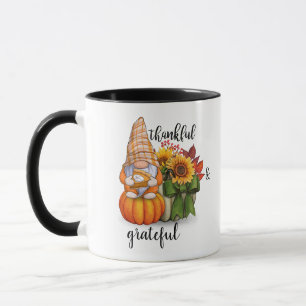 Thankful & grateful coffee mug