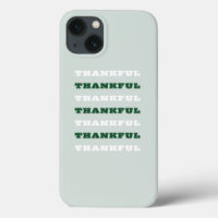 Thankful, Gratitude Quote, Green
