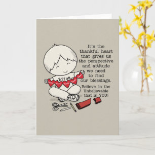 Thankful Hearts Card