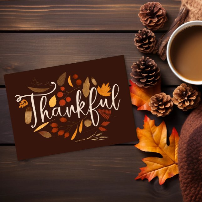 Thankful Holiday Photo Card (Creator Uploaded)