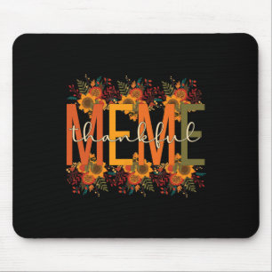 Thankful Meme Grandmother Thanksgiving Meme Grandm Mouse Pad