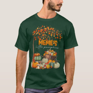Thankful Memes Little Pumpkins Fall Leave Autumn S T-Shirt