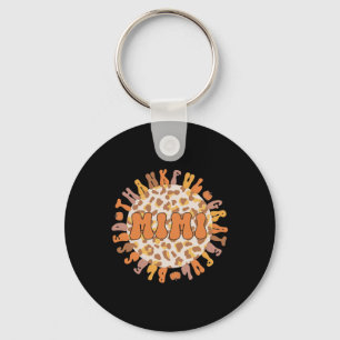 Thankful Mimi Grandmother Thanksgiving Mimi Grandm Key Ring