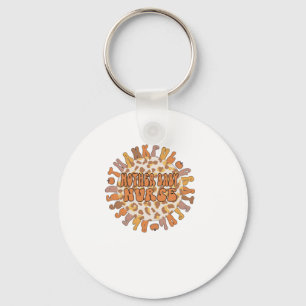 Thankful Mother Baby Nurse Thanksgiving Postpartum Key Ring