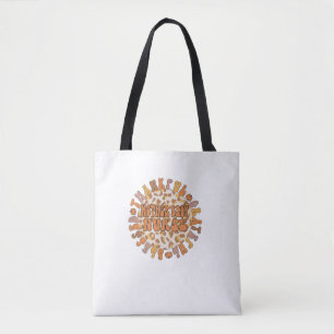Thankful Mother Baby Nurse Thanksgiving Postpartum Tote Bag