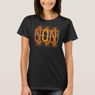 Thankful Noni Grandmother Thanksgiving Noni Grandm T-Shirt