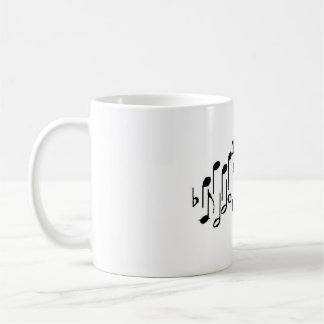 Thankful notes coffee mug