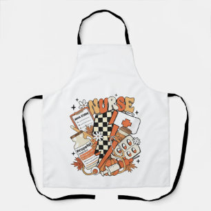 Thankful Nurse Life Turkey Cute Thanksgiving Nurse Apron