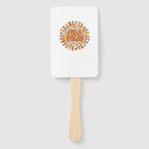 Thankful Peds Nurse Thanksgiving Paediatrics Nursi Hand Fan