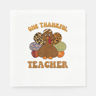 thankful teacher for women fall teacher thanksgivi napkin