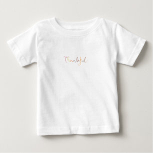 Thankful Thanksgiving Tee for Toddlers 
