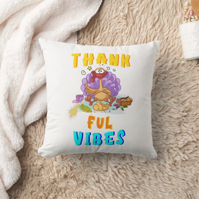 Thankful Vibes Cushion (Blanket)