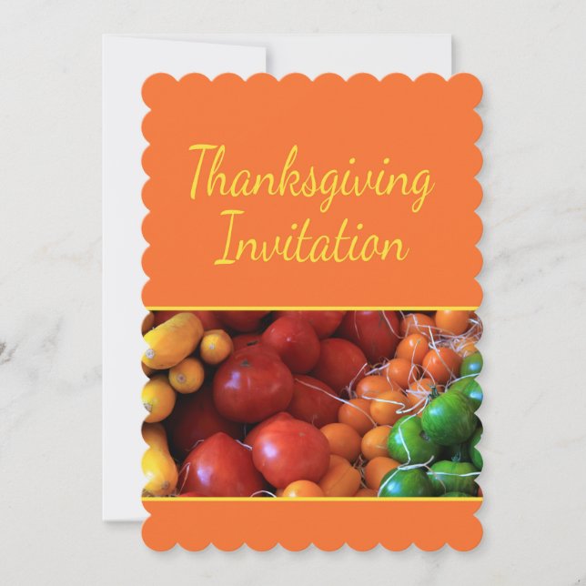 thankgiving Invitation (Front)
