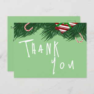 Thanking for a restaurant postcard