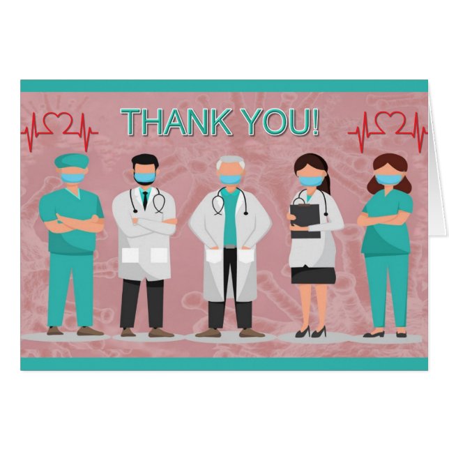 Thanking Medical staff (Front Horizontal)