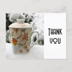 Thanking to chef Postcard