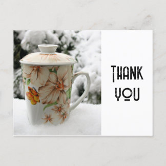 Thanking to chef Postcard