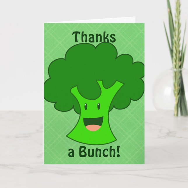Thanks a Bunch Greeting Card (Front)