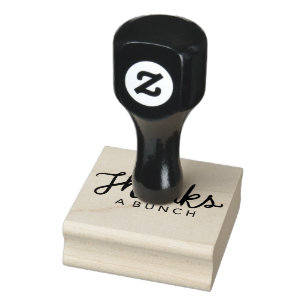 Thanks a bunch rubber stamp