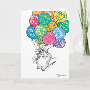 THANKS A BUNCH THANK YOU CARD