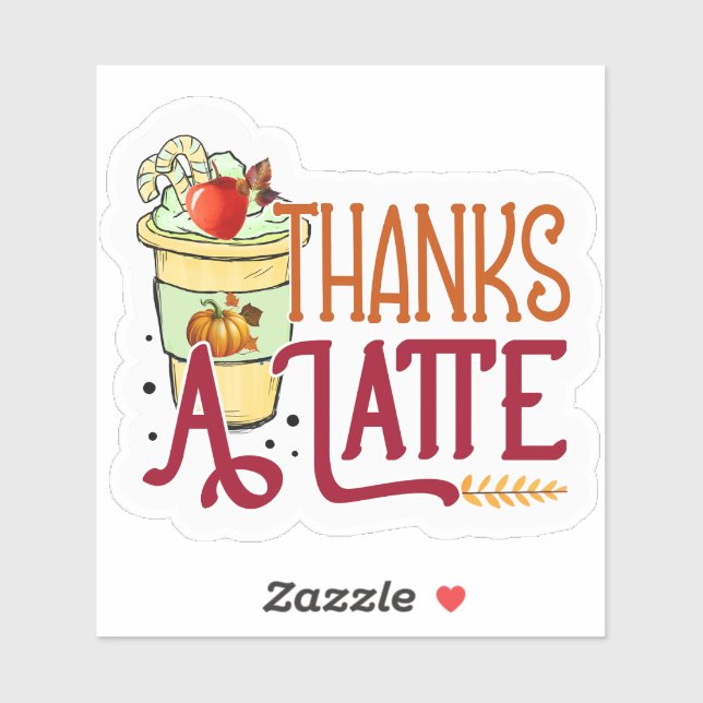Thanks a Latte, Autumn (Sheet)