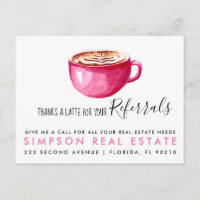 thanks a Latte real estate client referrals