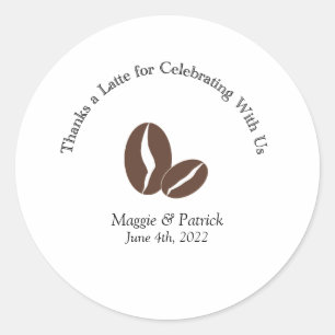 Thanks a Latte Sticker