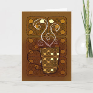 Thanks a Latte' thank you greeting card